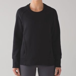 Lululemon Back To It Crew Sweater Black size 4